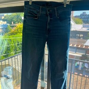MOTHER The Mid Rise Dazzler Ankle Jeans Size 27